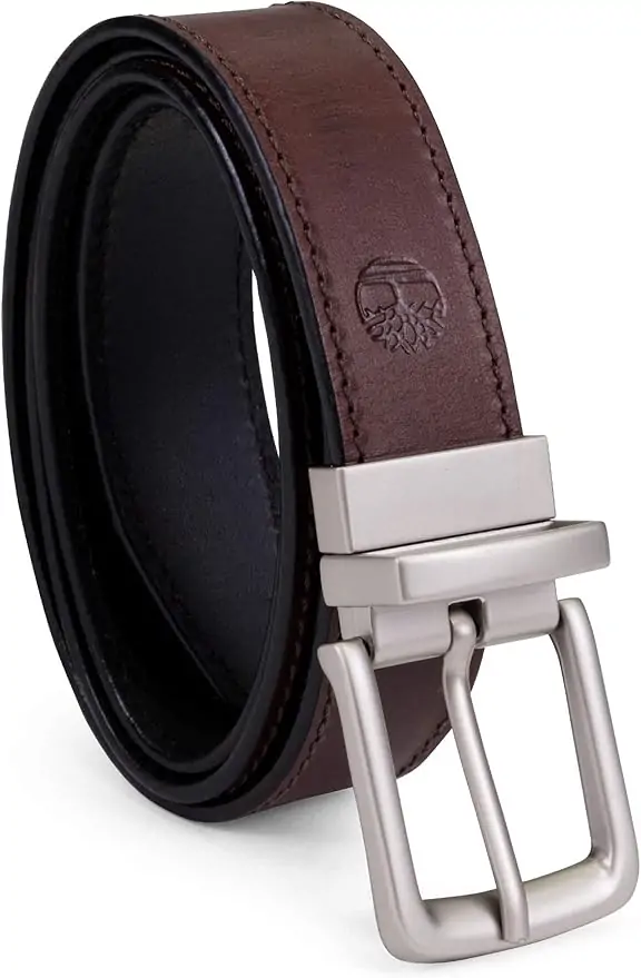 Timberland Men's Classic Leather Reversible Belt