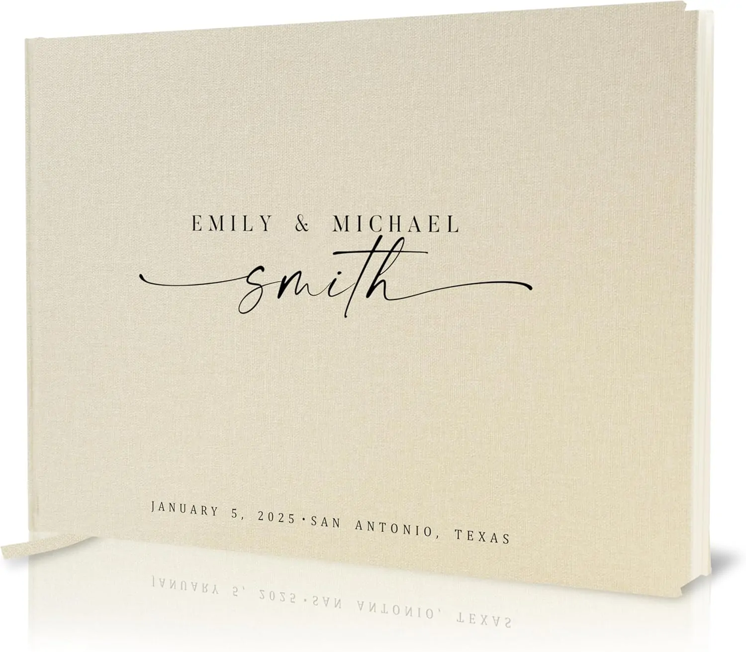 Personalized Guest Book - 11.5