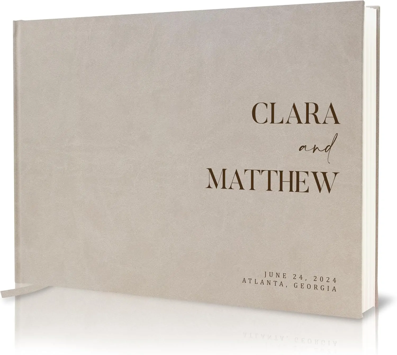 Personalized Guest Book - 11.5