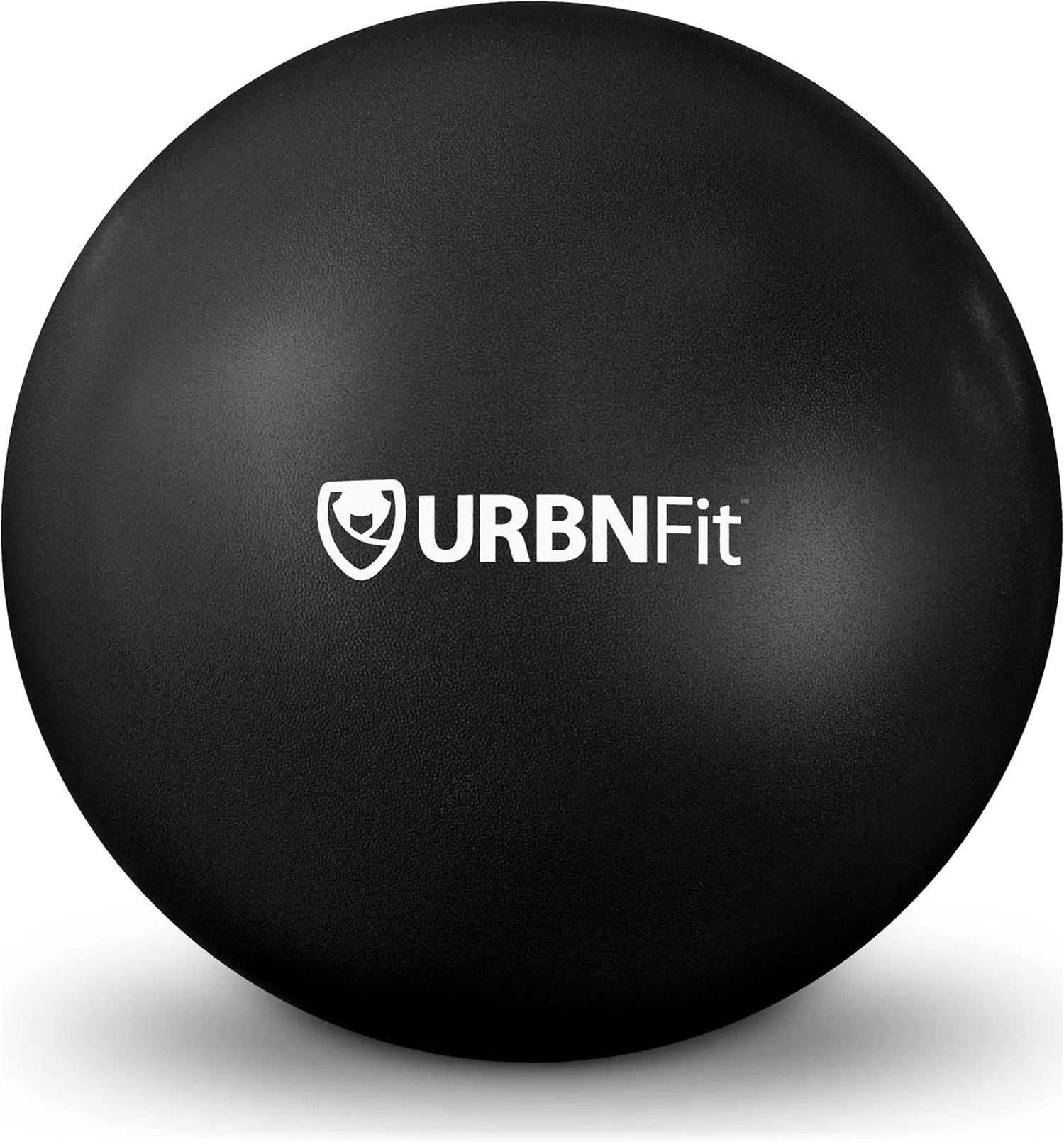 URBNFit Small Exercise Ball - 9-inch Mini Pilates Ball with Fitness Guide for Yoga, Barre, Physical Therapy, Stretching & Core Stability Workout