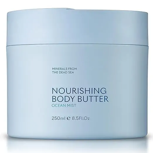 SEACRET Body Butter - A Rich Body Moisturizer Cream with Shea Butter, Cocoa Butter, Vitamins E & C and Dead Sea Minerals, Scented, 8.5 FL. OZ