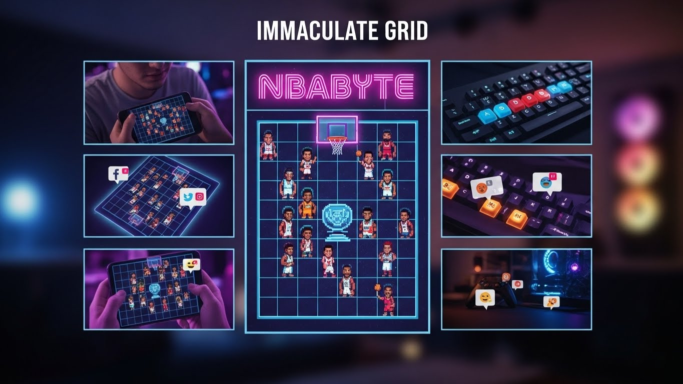 NBABYTE : The Immaculate Grid Experience in Modern Basketball Fandom