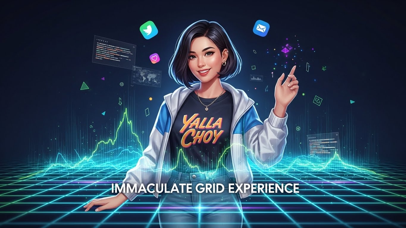 Yalla Choy : The Immaculate Grid Experience in Modern Digital Culture