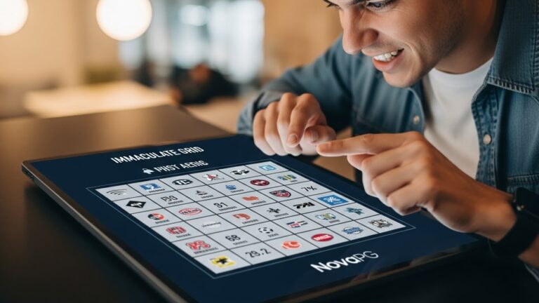 Novapg : The Growing Appeal of the Immaculate Grid Experience